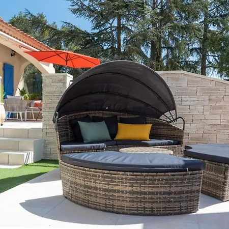 La Dolce Avec Piscine Chauffee & Cigales * Poulx